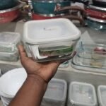 Oven proof glass box with lid 900 ml- (SESB- CBX 6195) - Image 2
