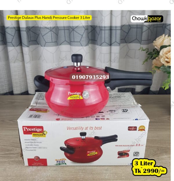 Prestige Dulaux Plus Handi Pressure Cooker 3 Liter - Image 1