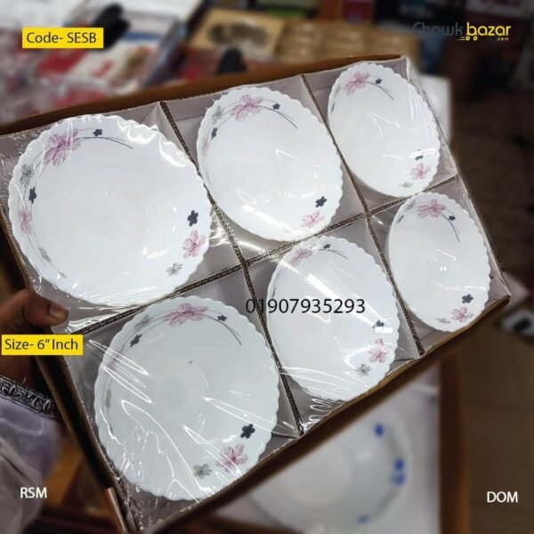 Pyrex curry bati set 6 pcs- SESB - Image 1