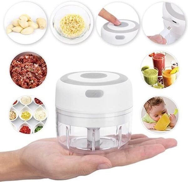 Rechargeable mini hand chopper (Mini USB chopper) - Image 1