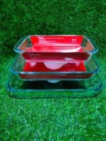 3pcs Rectangular serving dish oven proof - Image 4