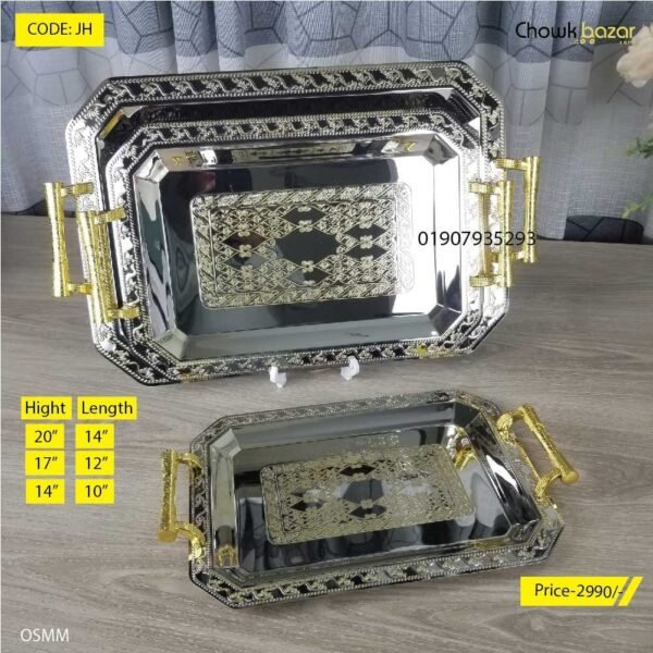Serving trey 3pcs set (JH) - Image 1