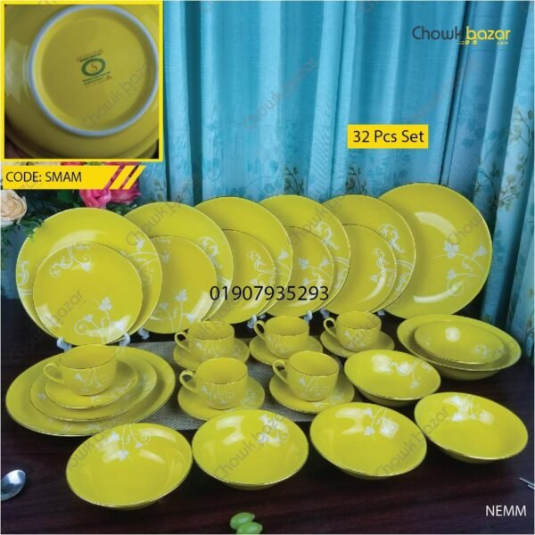 Shine pukur Ceramic dinner set - Image 1