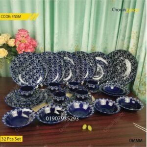 32pcs Blue berry Dinner set