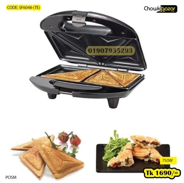 Sonifer Sandwich Maker SF6048-(TE) - Image 1