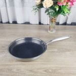 Stainless Steel Honeycomb Fry Pan (AH) - Image 2
