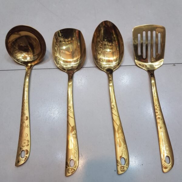 Stainless steel Golden curry spoon(HE) - Image 2