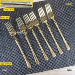 Stainless steel fork spoon 6 pcs set- SESP