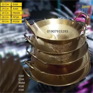 Stainless steel golden korai