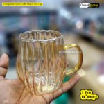 Transparent Glass Coffe Mug & Tea Cup