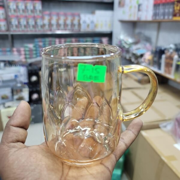 Transparent Glass Coffe Mug & Tea Cup  - Image 2