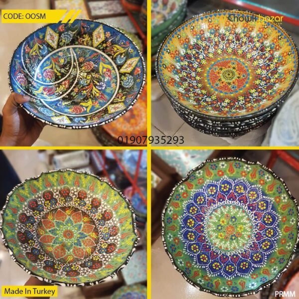 Turkey ceramic serving bowl- 30 cm - Image 1