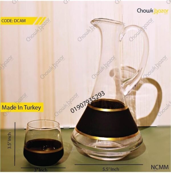 Turkey jug and glass- 7 pcs set - Image 1