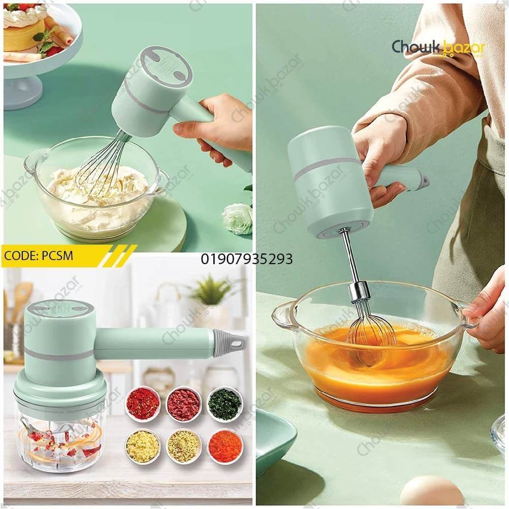 USB-Portable-hand-mixer-AND-mini-food-processor-hand-blander.jpg USB Portable hand mixer AND mini food processor - hand blander - Image 1