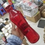 Coloring glass juice bottle 1 liter- SEWB - Image 2