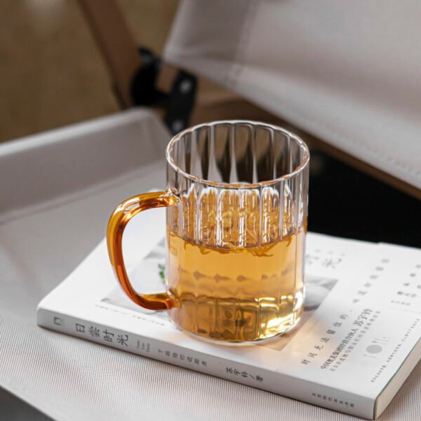 400ml Glass Water Mug - Image 1