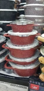 Jio exclusive granite coated cooking set 10 pcs(SE) - Image 3