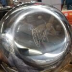 stainless steel korai With lid - Image 2