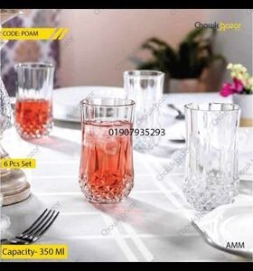 6pcs water glass yu3804HR