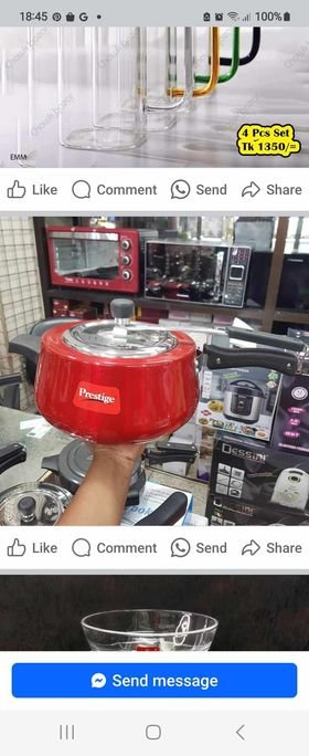 440313045_1092782868694474_439262491886933073_n 5 liter pressure cooker prestige tometo - Image 1