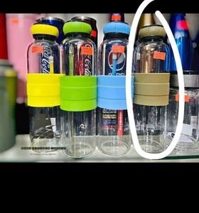 500ml borosilicate water bottle