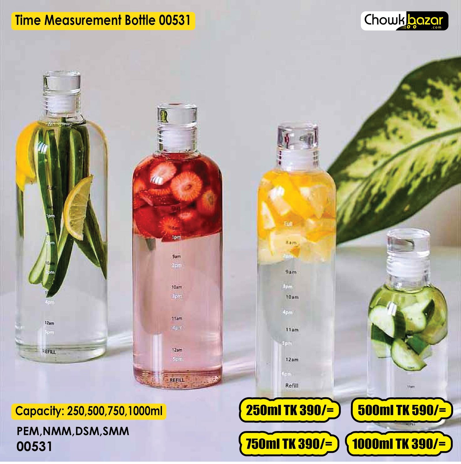 Time Measurement Bottle' 00531 Time Measurement Bottle 00531 - Image 1