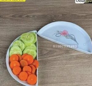 2pcs ceramic salad dish