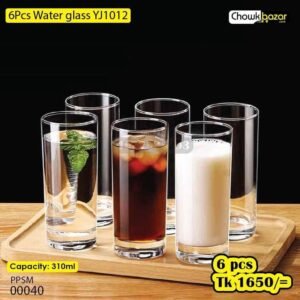 6pcs water glass YJ1012 00040