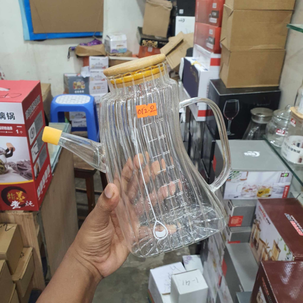1000ml Glass oil pot hdv - Image 1