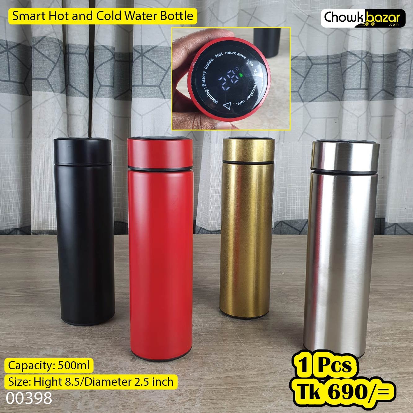 Smart Hot and Cold Water Bottle-01 smart hot and cold water bottle 00398 - Image 1