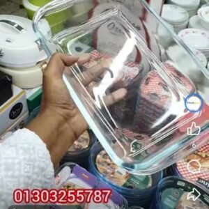 1500ml single rectangular surving dish