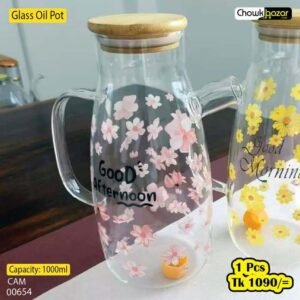Glass Oil Pot 00654