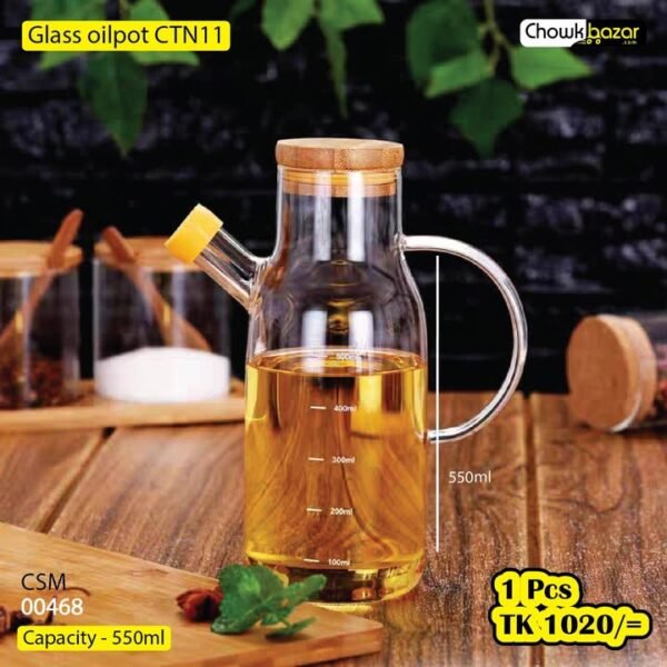 Glass Oil Pot CTN11 00468 - Image 1