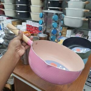 Marble Coating Nonestick Milkpen 00784