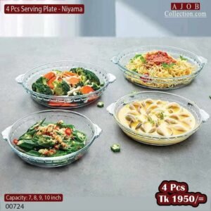 niyama 4pcs serving kan plate 00724