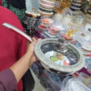 316 Grade Honeycomb frypan With Lid