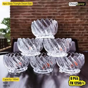 6pcs Staip Triangle Desert Bati 00870