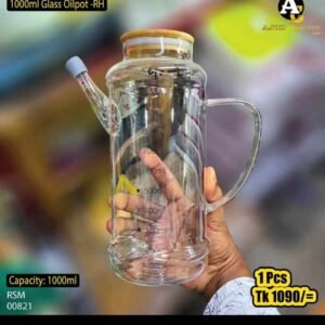 1000ml Glass oilpot rh 00821