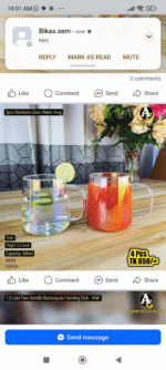 2pcs Rainbow Glass water mug FTK 00934