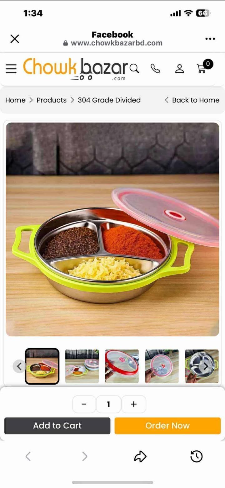 509699203_572451335721752_6523326853021160586_n 304 Grade Divided Two Handle Round Moshla Bati 01032 - Image 1