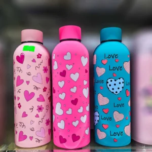 Love Design Stainless Steel Water Bottle 01027