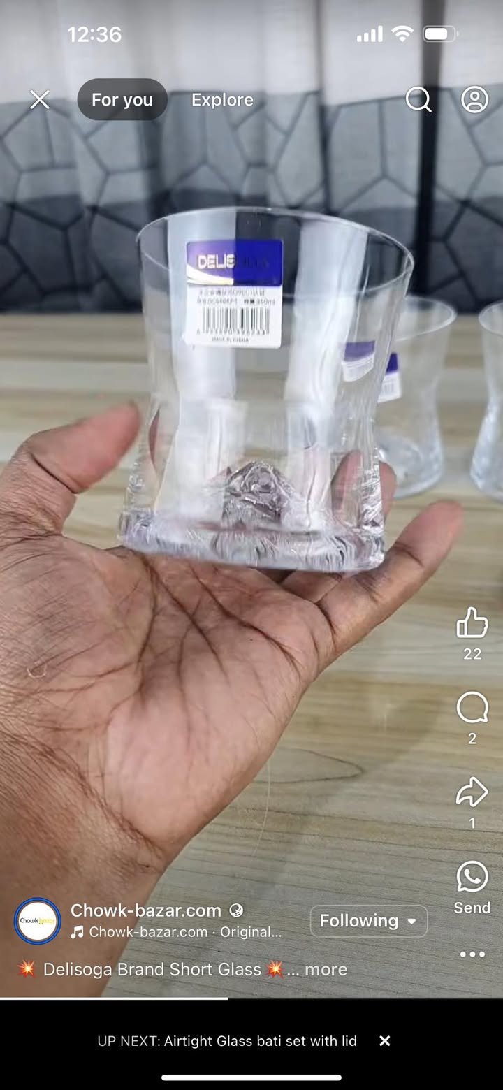 504339179_619208624017471_8470924460406352316_n 250ml Delisoga Short Glass DCS30421 01077 - Image 1