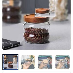 2 Staip Airtight Glass Jar HE 00919