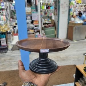 Wooden Cake Serving Dish