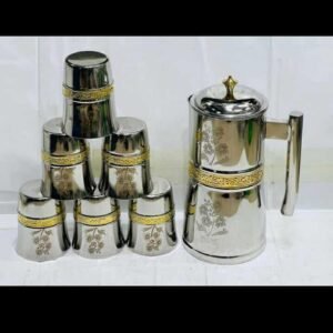 Stainless steel water jug Set