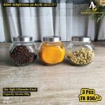 450ml Airtight 3pcs Glass jar 01217 He