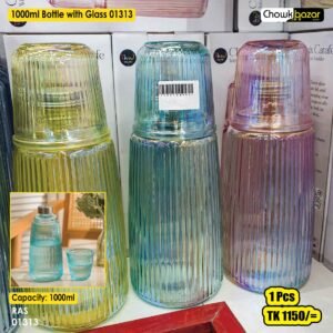 1000ml Bottle with Glass 01313